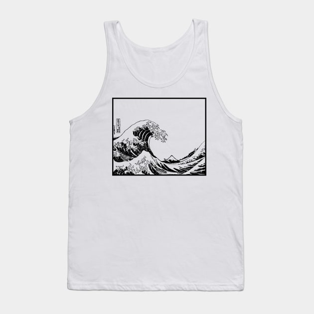 Waves Tank Top by Vintage Dream